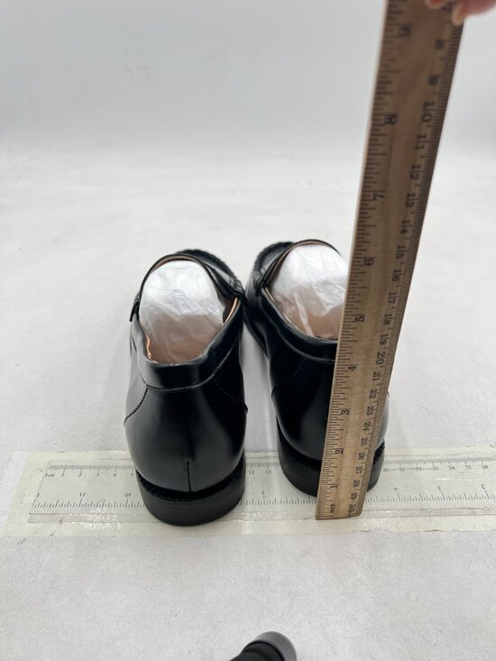 FOWT Black Men Stylish Round Toe Slip On Comfortable Loafers Comfy Low Heel Shoe main image 5